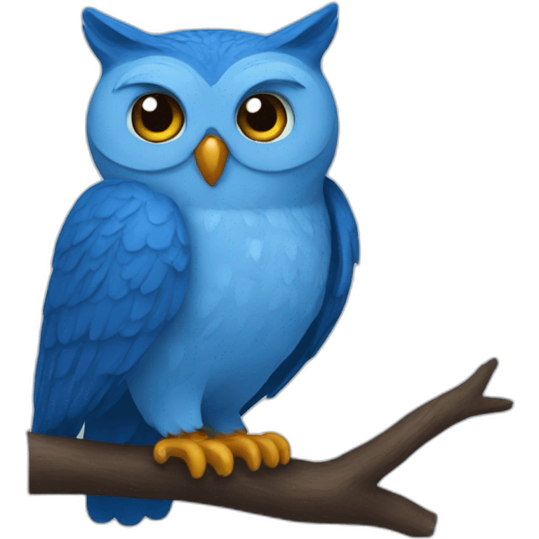 blue owls emoji