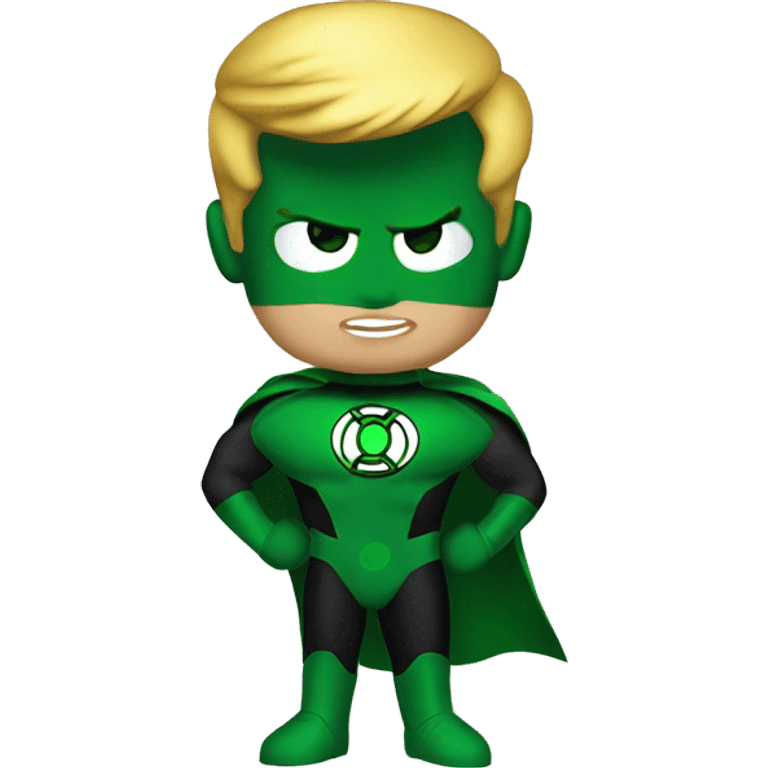 Trump as green lantern  emoji