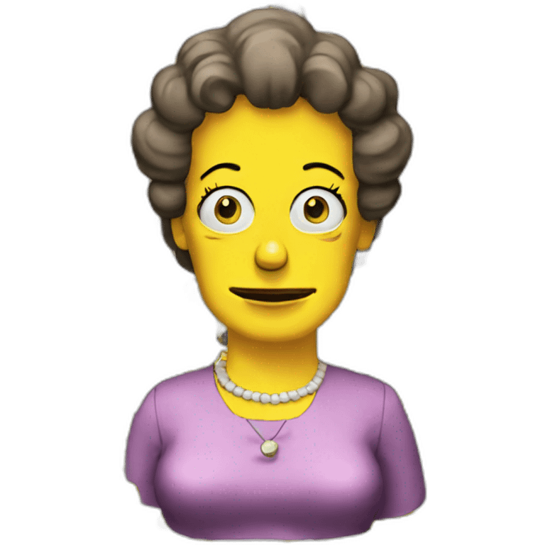 marge simpsons emoji