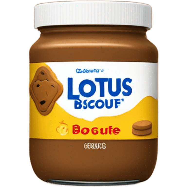 Lotus biscoff cookie butter  emoji