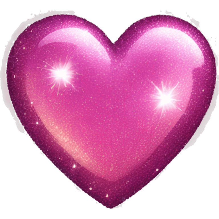 Sparkly heart  emoji