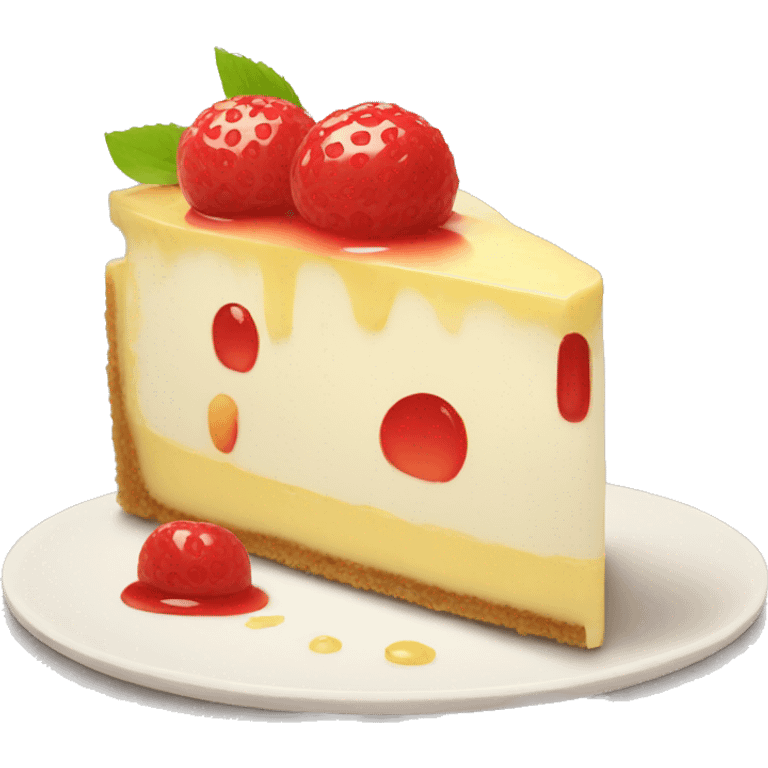 Japanese cheesecake emoji emoji