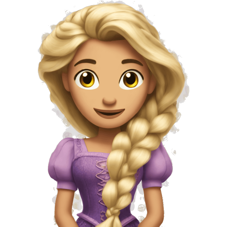 Rapunzel emoji