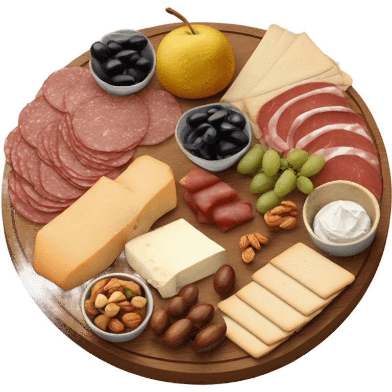 Charcuterie board  emoji