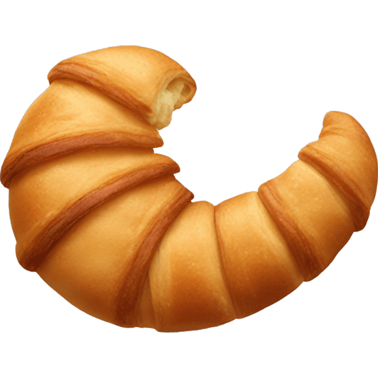 croissant eating croissant emoji