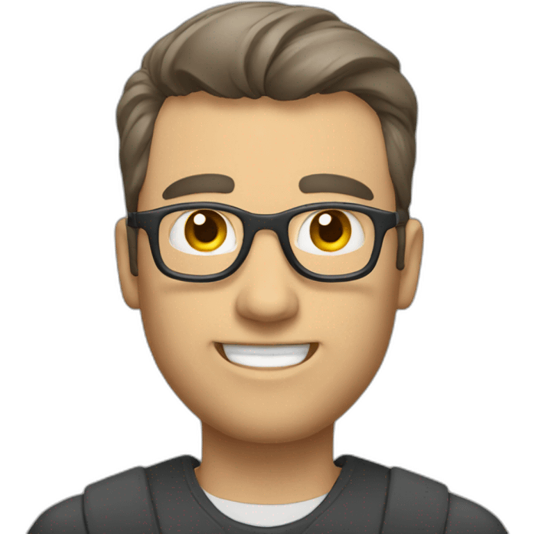 a man evaluator emoji