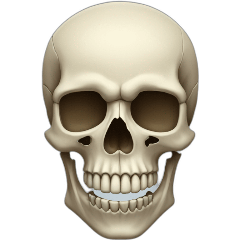 skull standing emoji