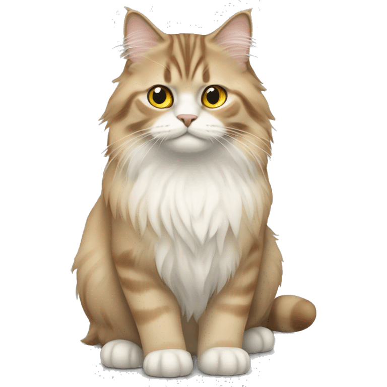 Siberian cat emoji