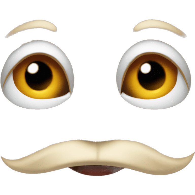 Un emoji que este feliz, que tenga labios rojos y ojos de gata emoji