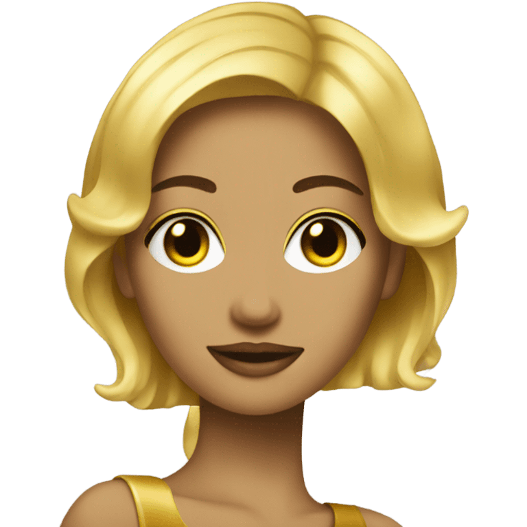 gold and chic emoji