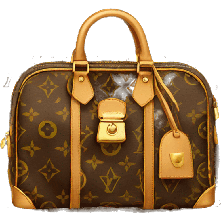 louis vuitton purse emoji