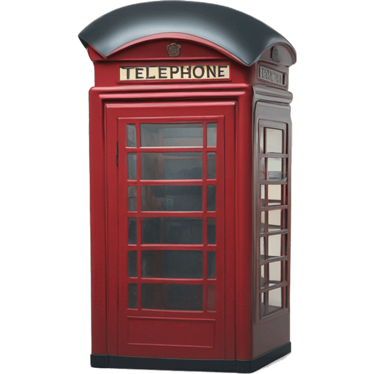 London telephone booth  emoji