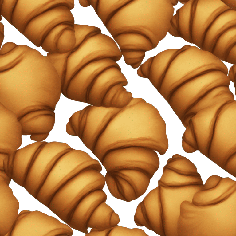 Chocolate croissant  emoji