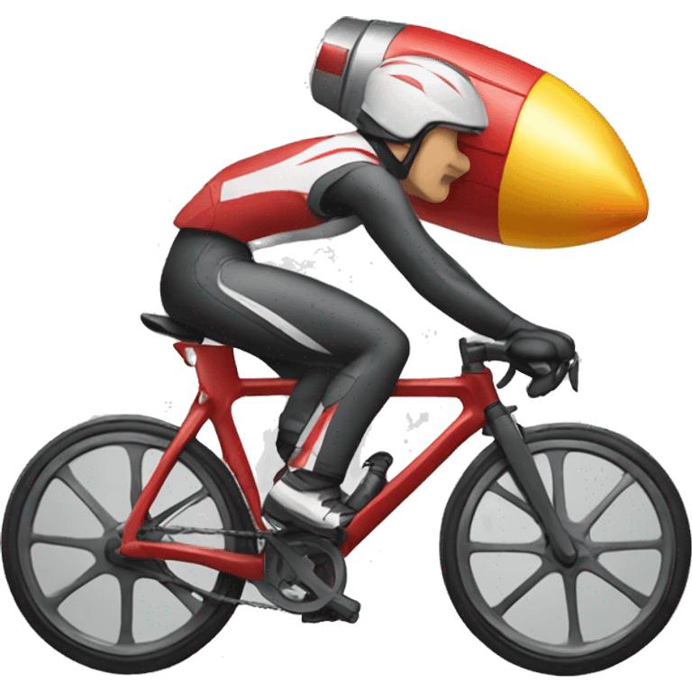 Rocket Cyclist emoji