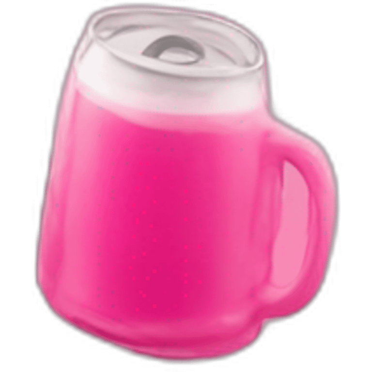 Pink Bottle beer emoji