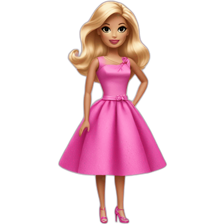 barbie in dress emoji