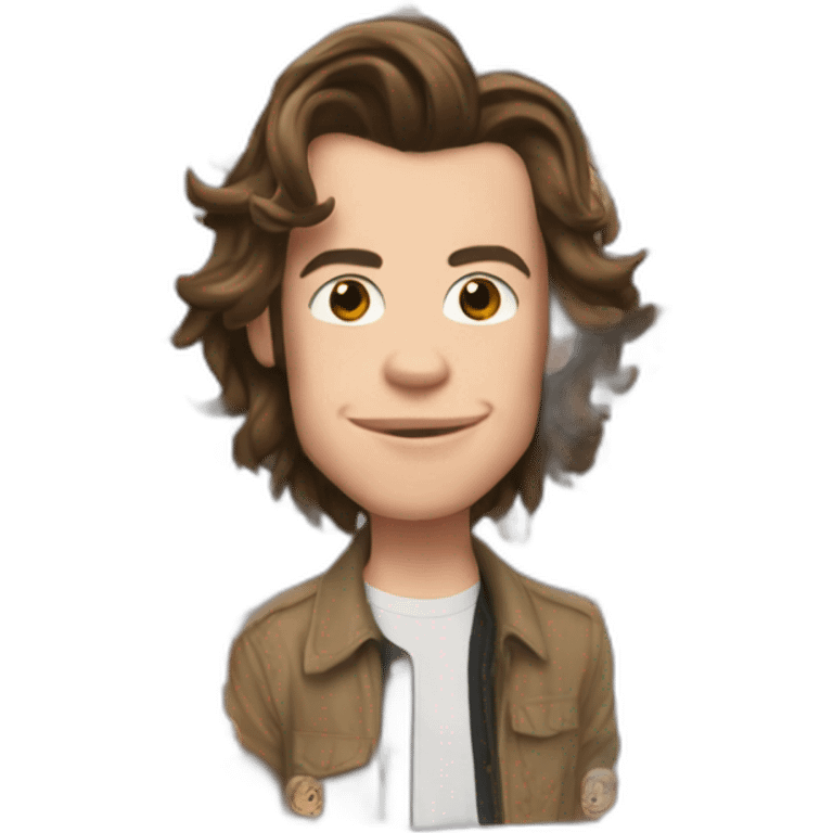 Kroeze moest tekent Harry styles emoji