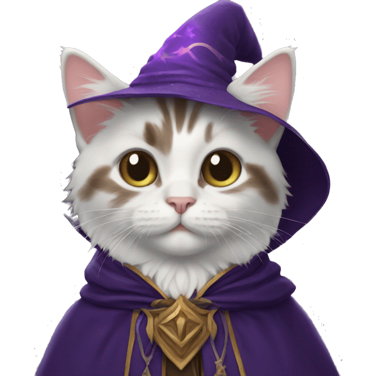 kitten wizard emoji