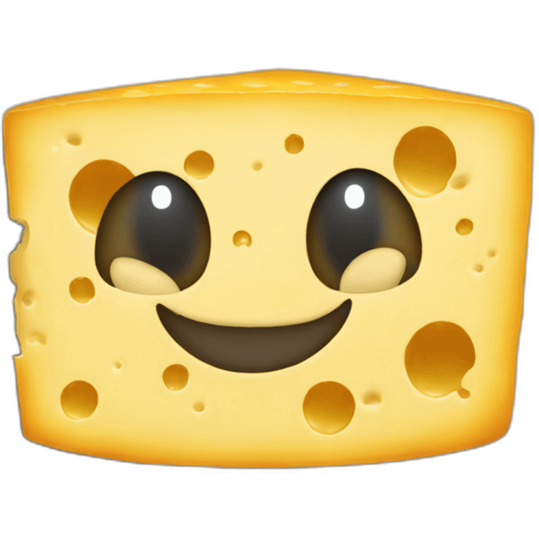 Cheese on a door emoji