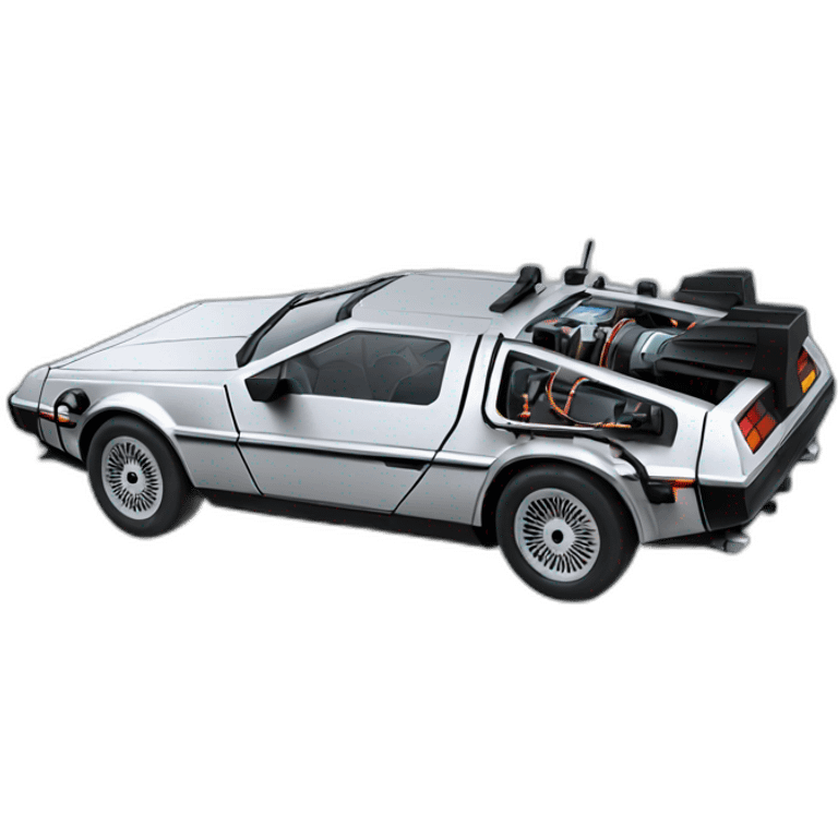 Delorean emoji