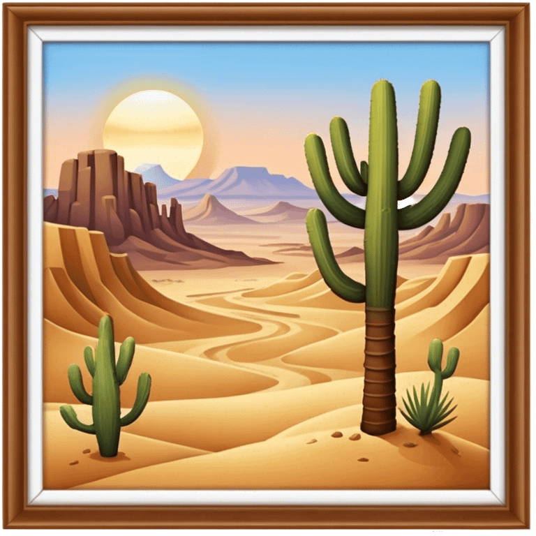 Desert emoji