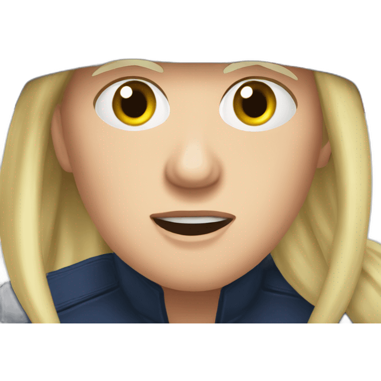 Marine lepen angry emoji