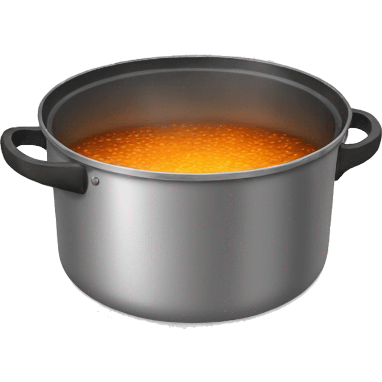 Pot boiling emoji