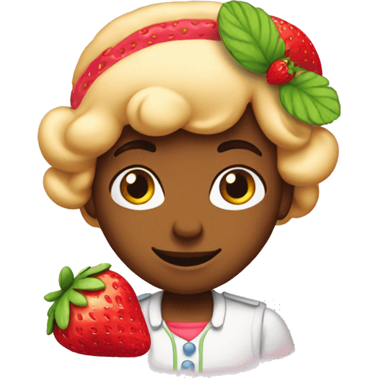 strawberry shortcake  emoji