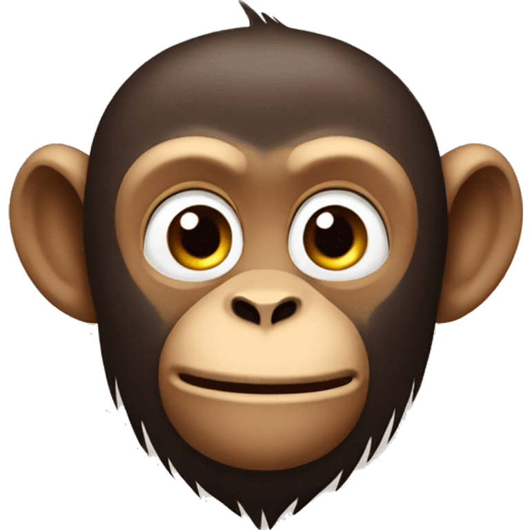 Monkey is cute emoji