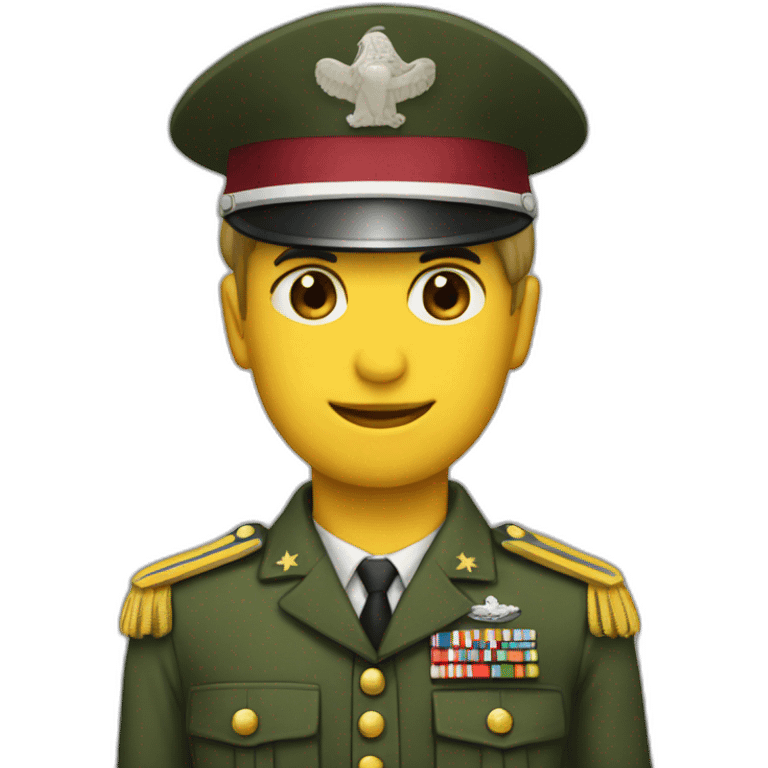 Saludo militar emoji