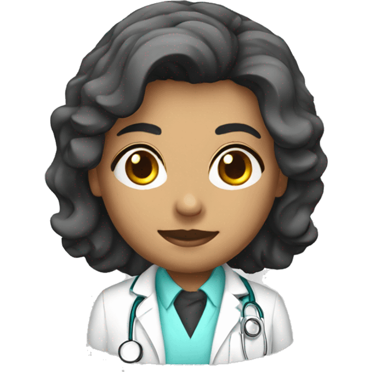 doctor solo ata blanca emoji