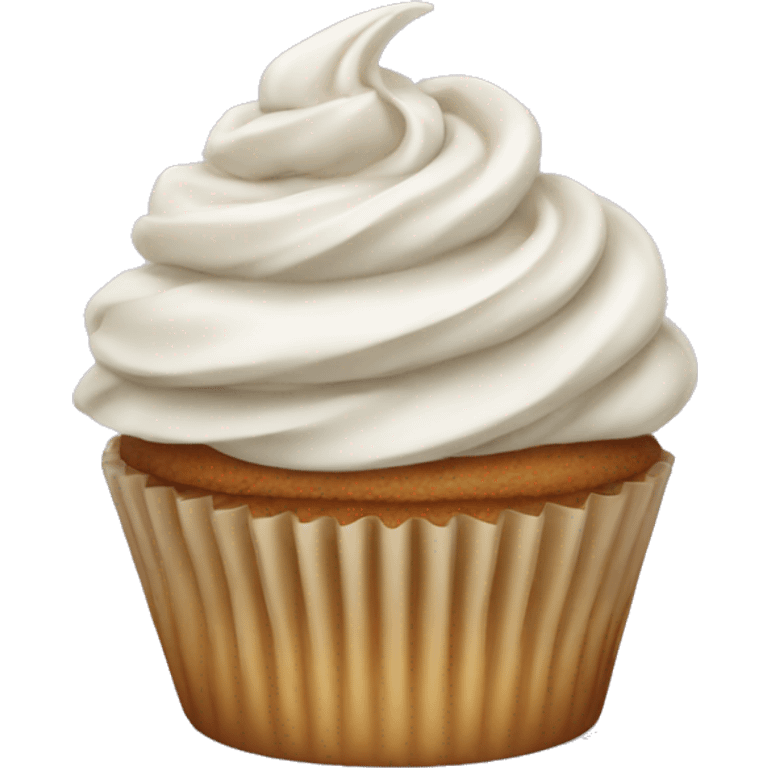 Realistic empty cupcake stand emoji