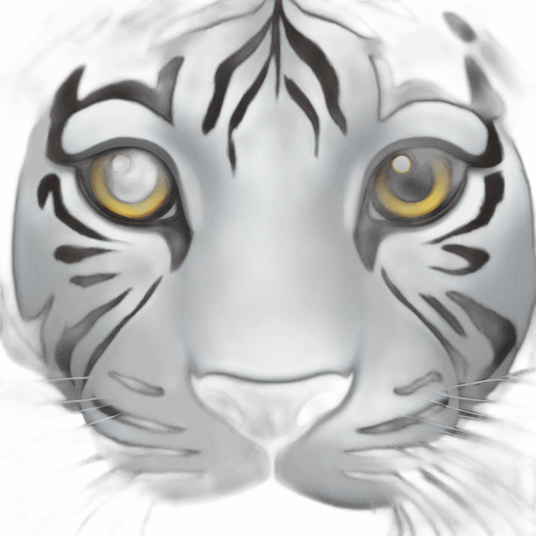 white-tiger emoji