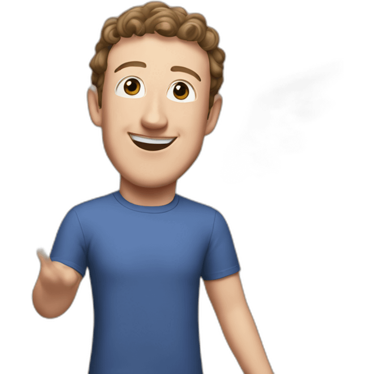 flying mark zuckerberg emoji