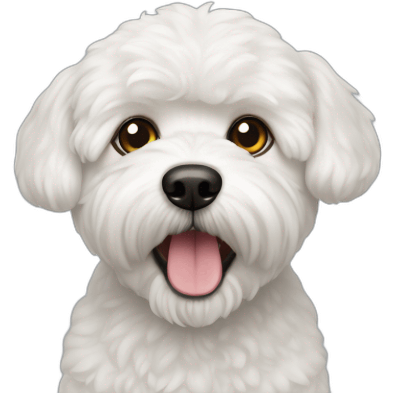 Bichon maltes emoji