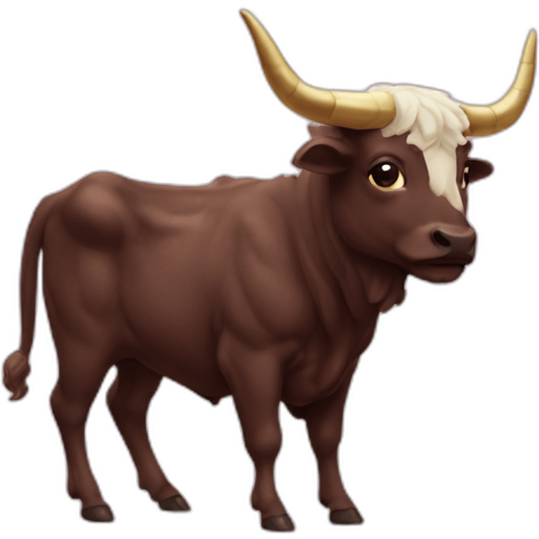 Taurus zodiac pixel emoji