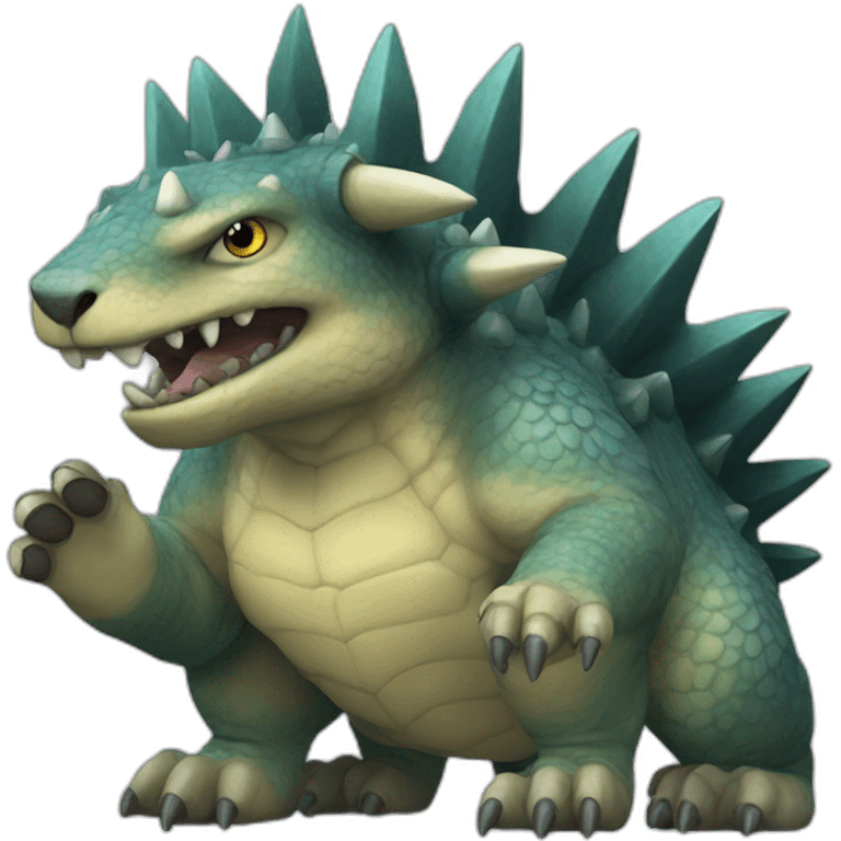 Tarasque six paws emoji