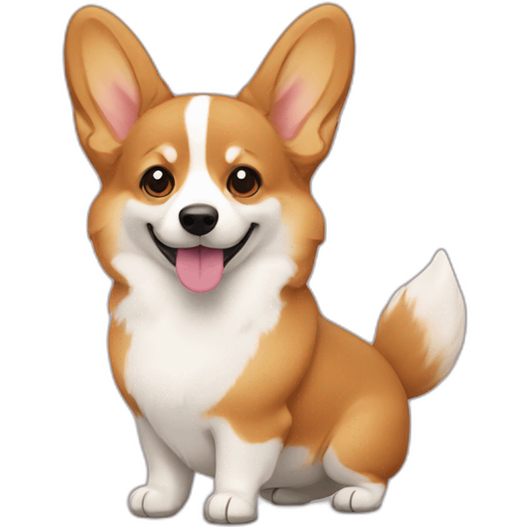 corgi with khinkali emoji