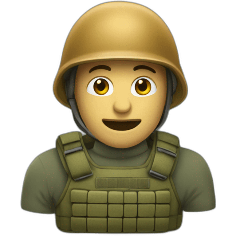 Une voilée tenant une grenade emoji