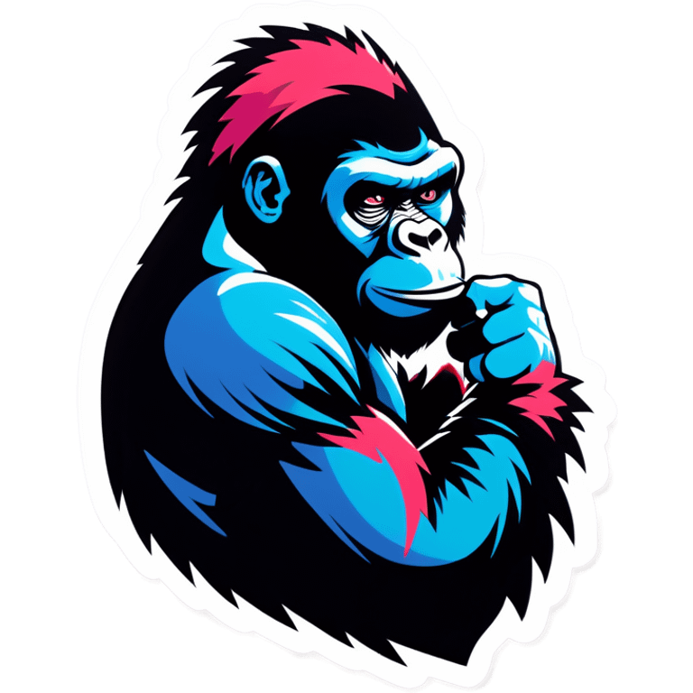 Gorilla tagger emoji