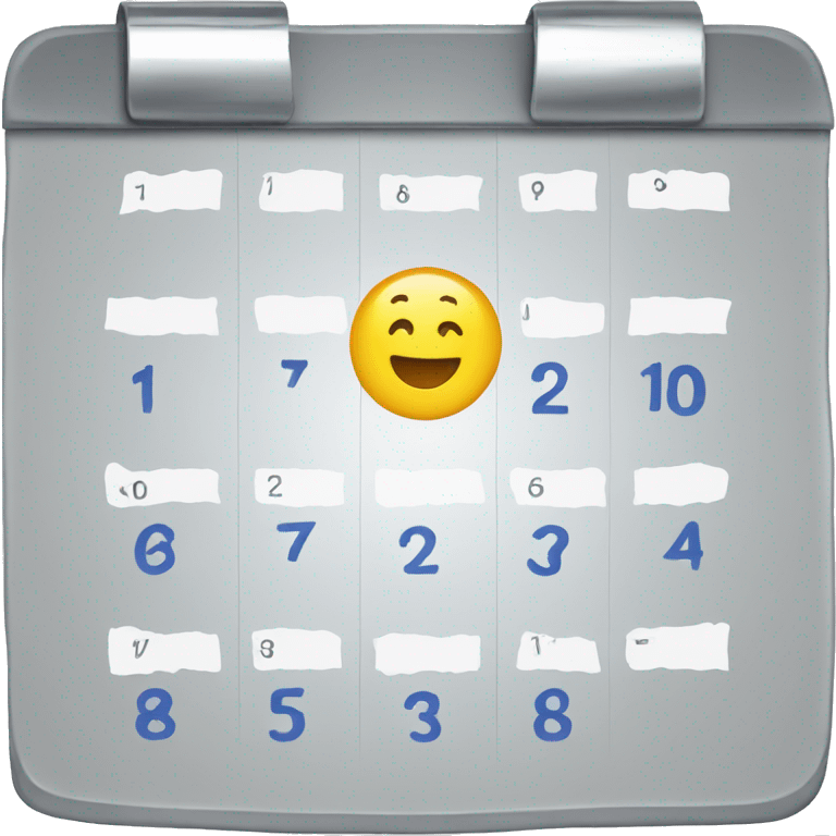 calendar emoji