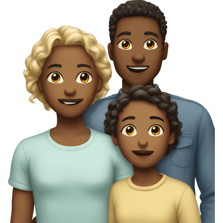 four siblings emoji