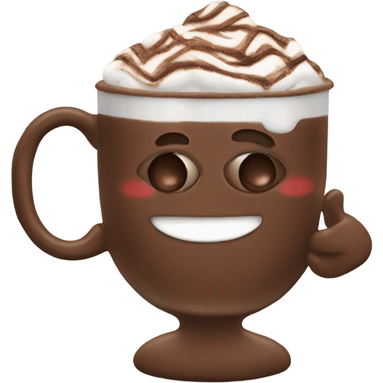 Hot chocolate  emoji