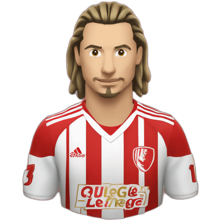 Zlatan qui joue au standard de liege emoji