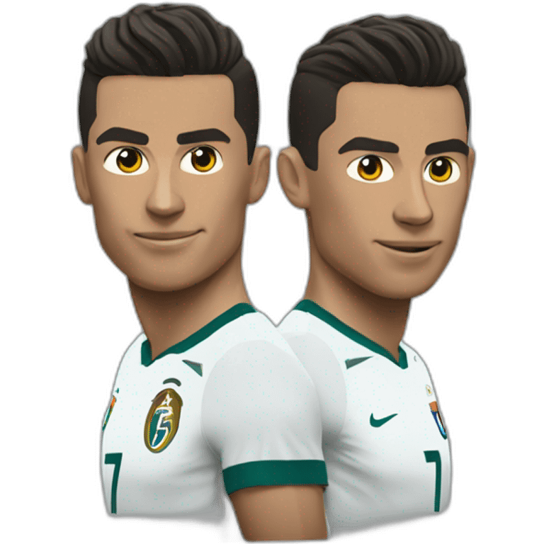 Two headed cr7 emoji