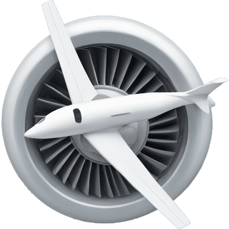 Airplane Turbine emoji