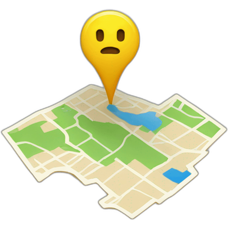 map pin emoji