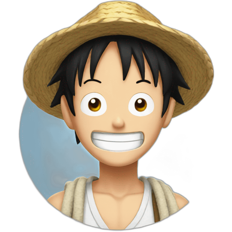 Luffy emoji