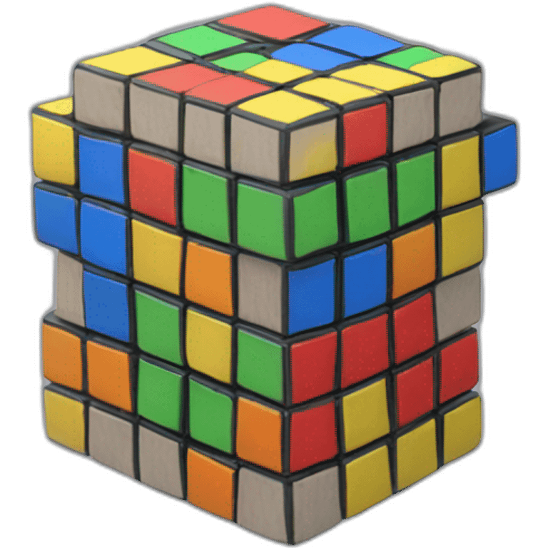 work play rubik emoji