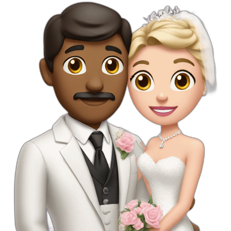 Louie smith and the pink panther get married emoji